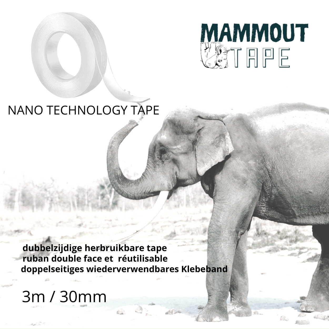 Mammout Tape 3cm x 300 cm